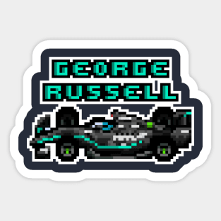 George Russell '23 Old School Sticker